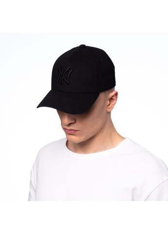 Бейсболка з регулятором чоловіча котон чорна MALCOLM 091-139 LuckyLOOK 091-139M (335707746)