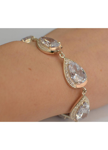 Браслет із срібла з золотом Silver Style (367185232)