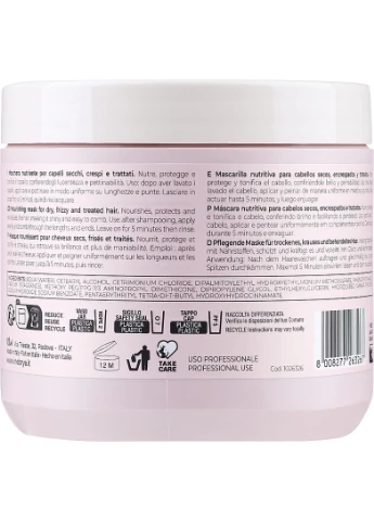 Маска для сухого, фарбованого і неслухняного волосся Ice Cream Dry-T Mask 500ml (2-674960) Inebrya (379855204)