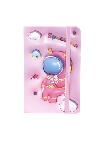 Блокнот на гумці із твердою обкладинкою колір різнокольоровий CB-00253397 Malevaro (319121875)