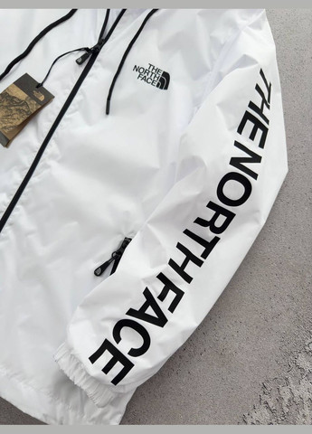 Біла демісезонна вітровка No Brand