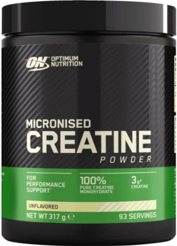 Креатин для набору м'язової маси в порошку Micronized Creatine 317 г Optimum Nutrition (402932907)