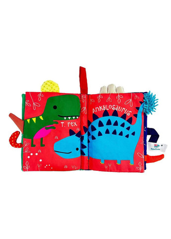 Розвивальна книга-шуршалка Dinosaur No Brand (365721714)