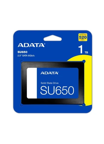 SSD-накопичувач Ultimate SU650 1 ТБ 2.5" SATA III 3D NAND ADATA (402278809)
