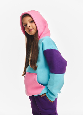 Детский спортивный утепленный костюм на флисе для девочки Kindamor Active Heat 2024-2025 (302663623)