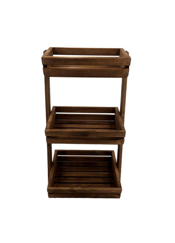 Лоток для овощей и фруктов из дерева Кебедж капучино (ЯХО-000609) No Brand (327869467)