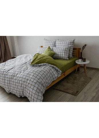 Постельное белье двуспальное Olive Check 2-01691-25143 180х215 см ТЕП (336328387)