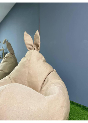 Крісло-мішок Зайчик Груша, MEGA XXXL - 160х120 Оксфорд 600D.PU.WR 1056 SkyPuff (361257532)