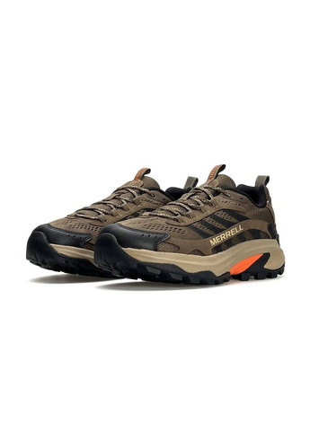 Коричневі Осінні кросівки чоловічі No Brand Moab Speed 2 Brown Beige