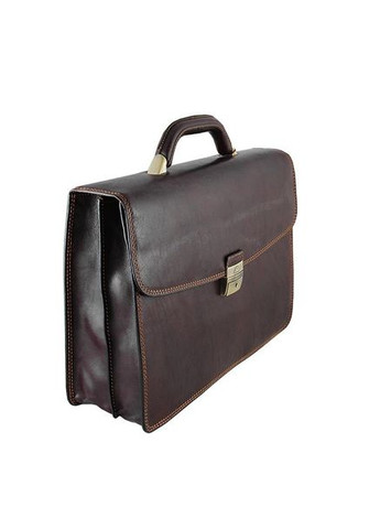 Чоловічий шкіряний портфель Italico 8008/40 moro Tony Perotti (303829945)