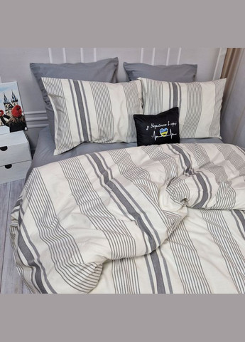 Постільна білизна NOSTALGIC stripe Тенсел Двоспальна MERISET (306740140)