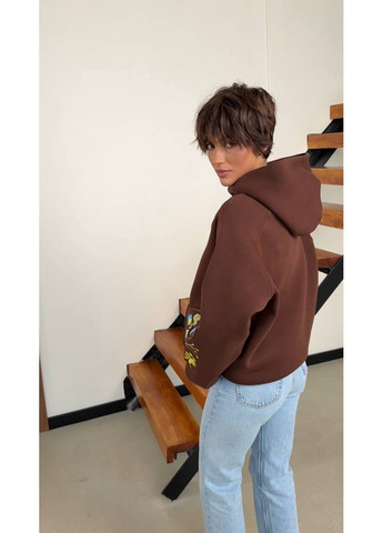 Женские худые с вышивкой на флисе "Птичка" No Brand (367254556)