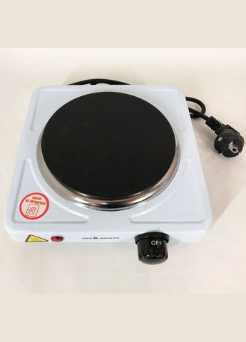 Настільна плита електрична SB-060, потужна настільна електроплита. Колір: білий Sea Breeze (365670337)