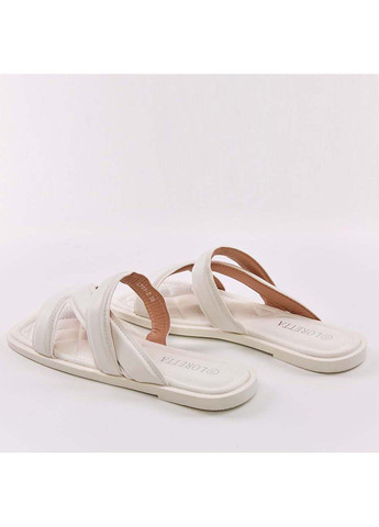 Белые шлепанцы женские Fashion