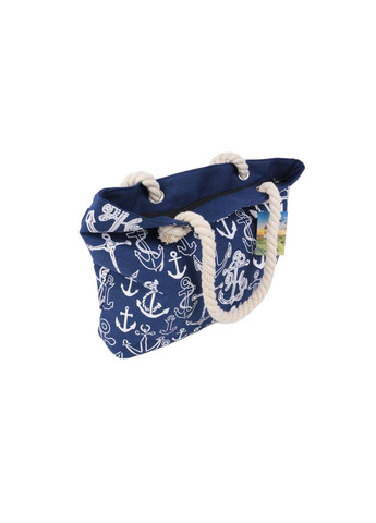 Тканевая пляжная сумка в морском стиле Якори комбинированный Lidl (290706296)