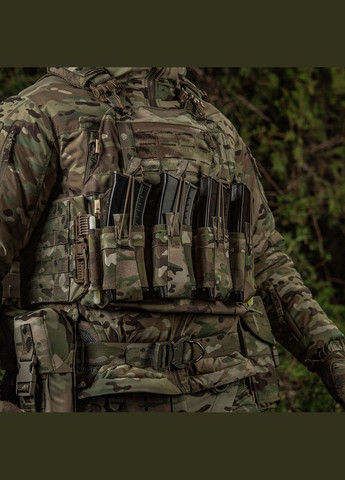 Передняя панель для чехла бронежилета Sturm на 4 магазина Multicam M-TAC (315339033)