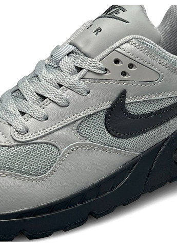 Сірі Осінні кросівки чоловічі gray black NK Air Max Correlate