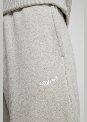 Серые спортивные демисезонные джоггеры брюки Levi's
