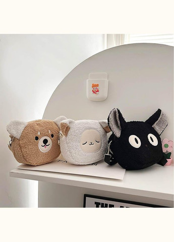 Пушистая сумка-овечка белая (NR0094_1) No Brand (317252748)