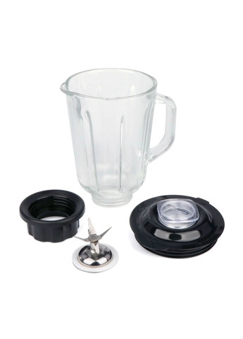 Блендер 800 Вт багатофункціональний подрібнювач з насадкою та 2 швидкостями (BM470) Kingberg (372603039)