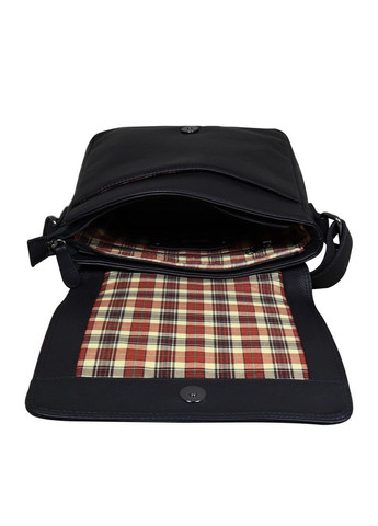 Кожаная сумка через плечо в черном цвете RoyalBag R-3161A (282844619)