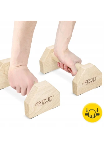 Упори для віджимань (паралетси) 25 см дерев'яні () 4FIZJO P-5905973407021 (380883456)