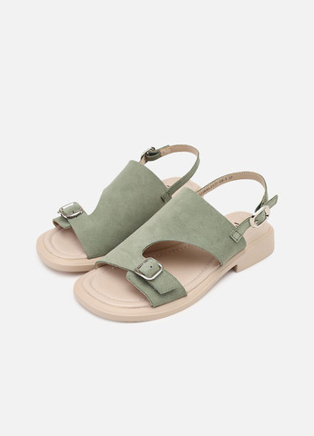 Зеленые босоножки женские цвет зеленый цб-00264089 Yuki