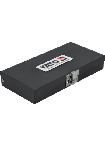 Набір насадок викруткових TORX SECURITY Т20-55 з перехідником 1/2" 15 шт YT-0417 YATO (353970620)