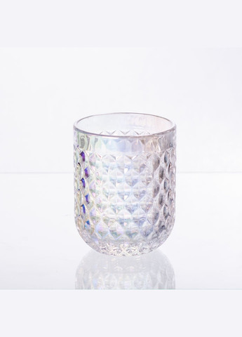 Набор стаканов 6 штук по 250 мл из толстого стекла рельефные. Yiwu (347599140)