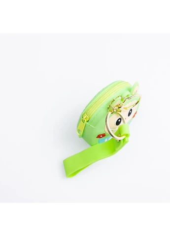 Детский кошелек-брелок Лабубу 7,5×7×2,5 (см с ремешком и карабином HP-55-15GR Yiwu (391445193)
