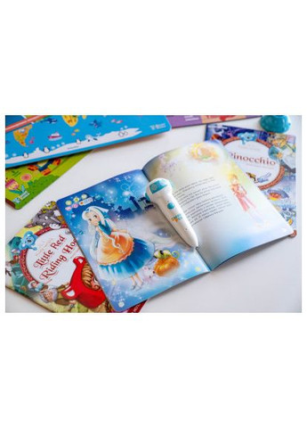 Интерактивная игрушка Набор интерактивных книг 200 Первых слов (1,2), Сказки (SKB23BWFT) Smart Koala Набір інтерактивних книг 200 Перших слів (1, 2), Ка (366159975)