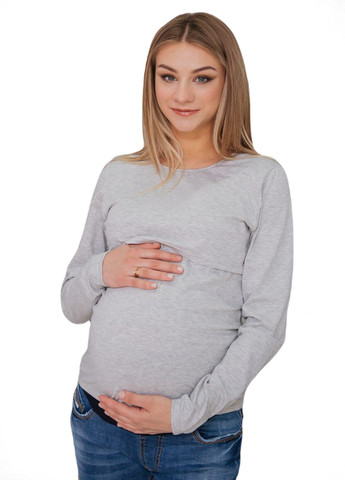 Лонгслів для вагітних з секретом для годування HN (280926865)