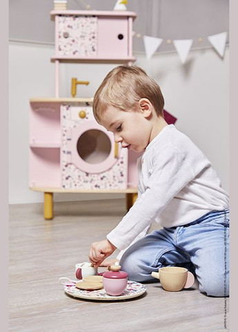 Ігровий набір Кухня рожева двостороння Janod (315350492)