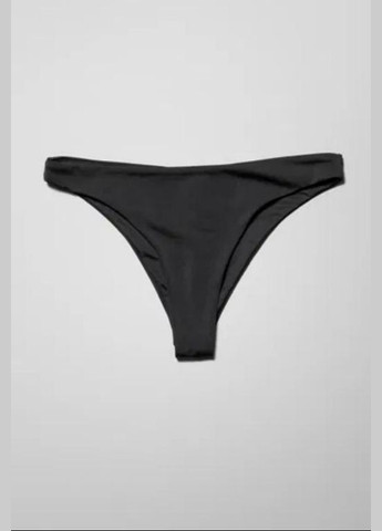 Черные нижняя часть купальника бразилианы ava 226906 l черные Weekday