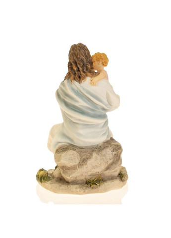 Статуетка настільна оберіг Ісус і дитина 19х10х9 см 75879AA полістоун Veronese (302239301)