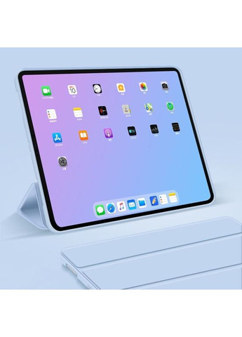 Чехол Tri Fold Soft TPU Silicone для Apple iPad Air 11" M2 2024 Light Blue (711409) BeCover (366220141)