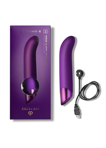 Вібратор для точки G Chaiamo G Purple, 10 режимів Rocks Off (335395337)