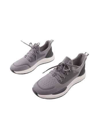 Сірі кросівки чоловічі сірі текстиль Berisstini 269-24DK