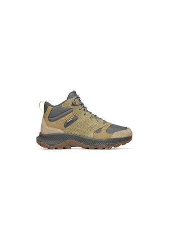 Горчичные осенние ботинки tempo sol mid wp mns mountain коричневый (m510011) Merrell