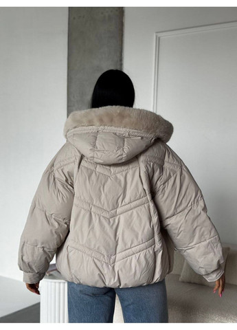 Молочна демісезонна 🧊 зимова куртка 2026 — тепло, стиль, комфорт DK/DL Мода без кордонів