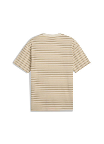 Бежева футболка borussia dortmund mmq striped tee men Puma