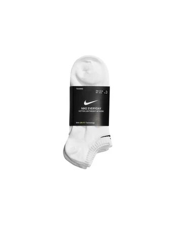 Білі шкарпетки бавовна 3 пари Nike (398536043)