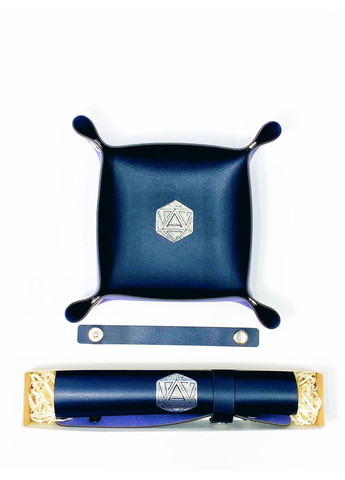 Настольная игра Лоток для кубиков D20 синий Dice Tray Планета ігор (372480384)