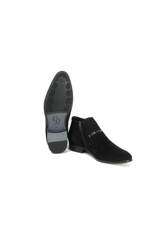 Черные ботинки 7134416 45 цвет черный Carlo Delari