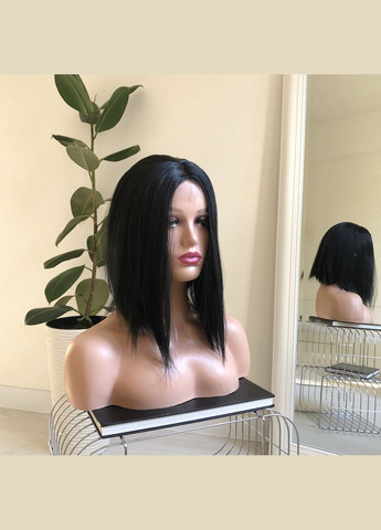 Парик с мини-имитацией кожи головы в черном цвете KITTO HAIR (292323612)