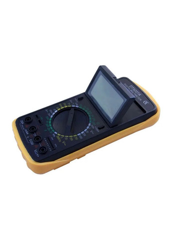 Універсальний мультиметр DT-9207 A+ кліщі струмовимірювальні Портативний тестер Жовтий/Чорний Digital (331863546)