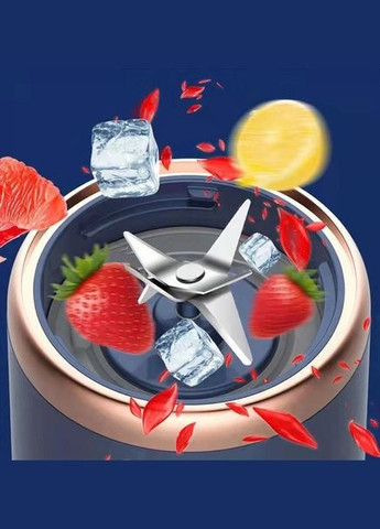 Беспроводной фитнес блендер A215 с дополнительным стаканом голубой Chigo (293345674)