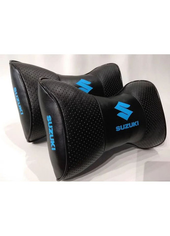 Подушка подголовник SUZUKI черный 2шт No Brand (361135264)