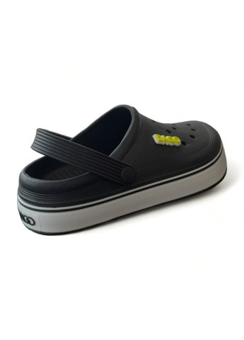 Черные кроксы женские style блакинти из eva-пены размер 40 (26 см) Dago