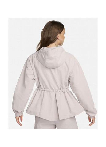 Сіра куртка жіноча sportswear everything wovens grey Nike